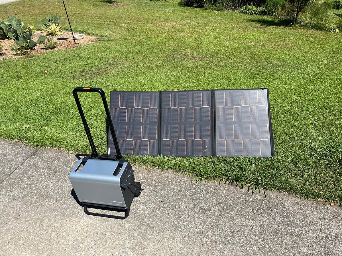 Enphase IQ solar generator 1