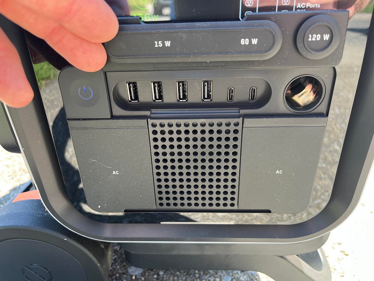 Enphase IQ solar generator USB