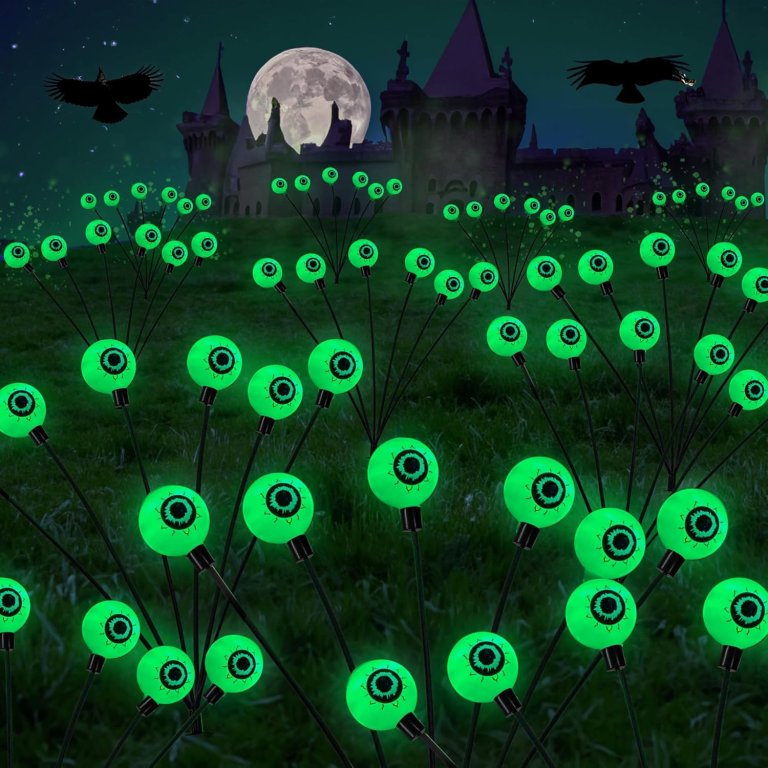 The Best Halloween Decorations on Amazon for quick delivery, eyeball lights