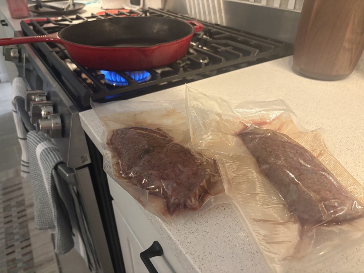 Frigidaire Gallery with Pizza Oven_air sous vide steaks