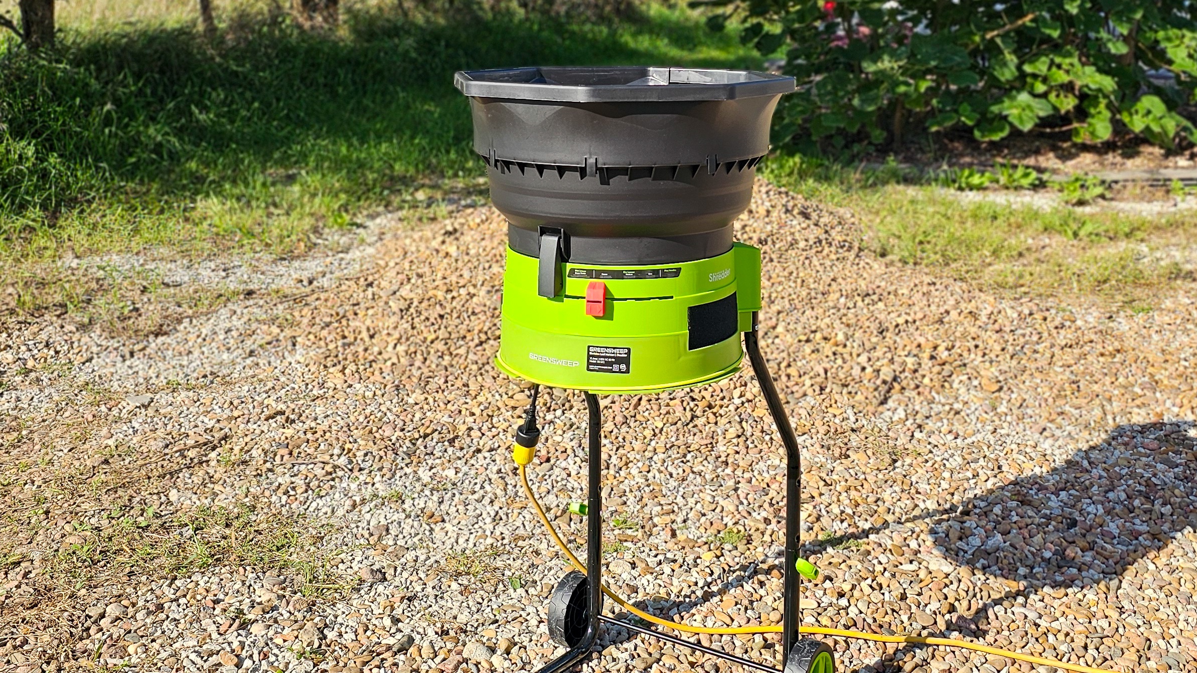 GreenSweep sitting alone