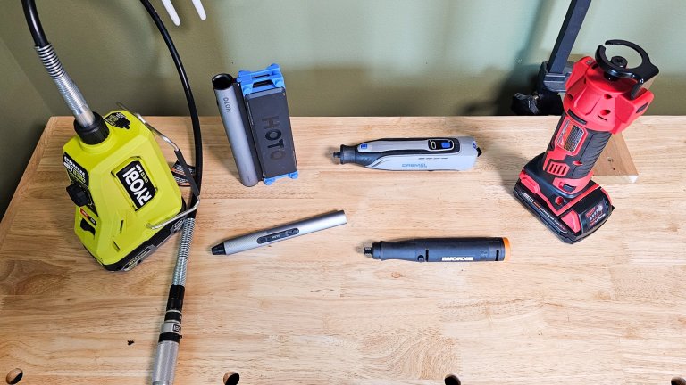 Group shot of Rotary tools