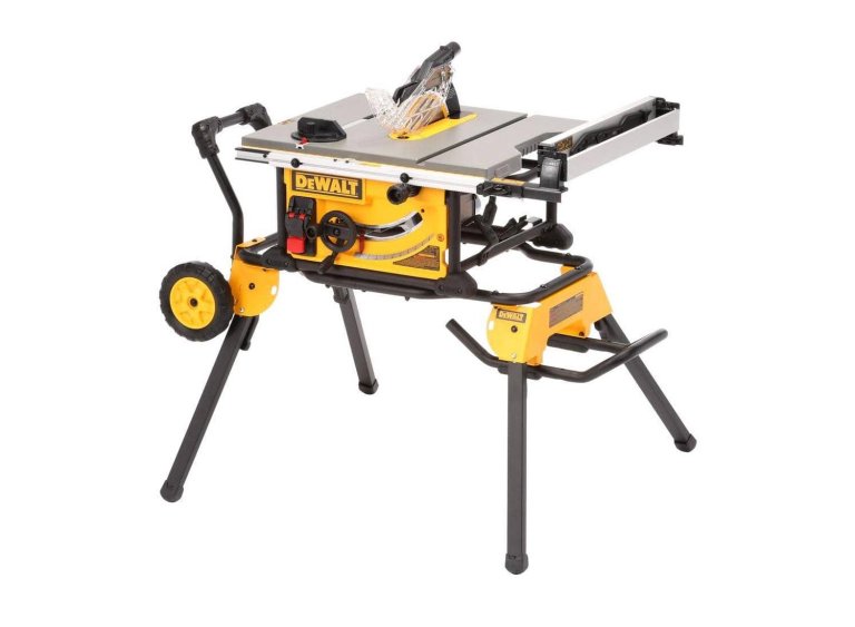 Home Depot Gift Guide DeWalt 10-Inch Table Saw and Rolling Stand