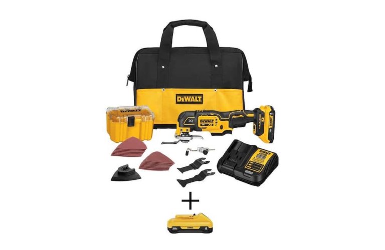 Home Depot Gift Guide DeWalt 20V MAX XR Cordless Oscillating Multi-Tool Kit