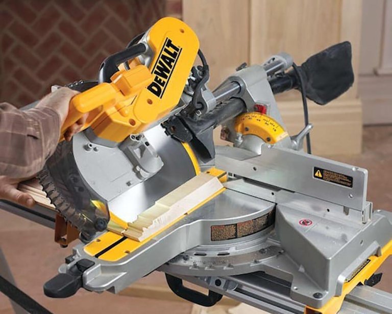 Home Depot Gift Guide DeWalt Sliding Compound Miter Saw