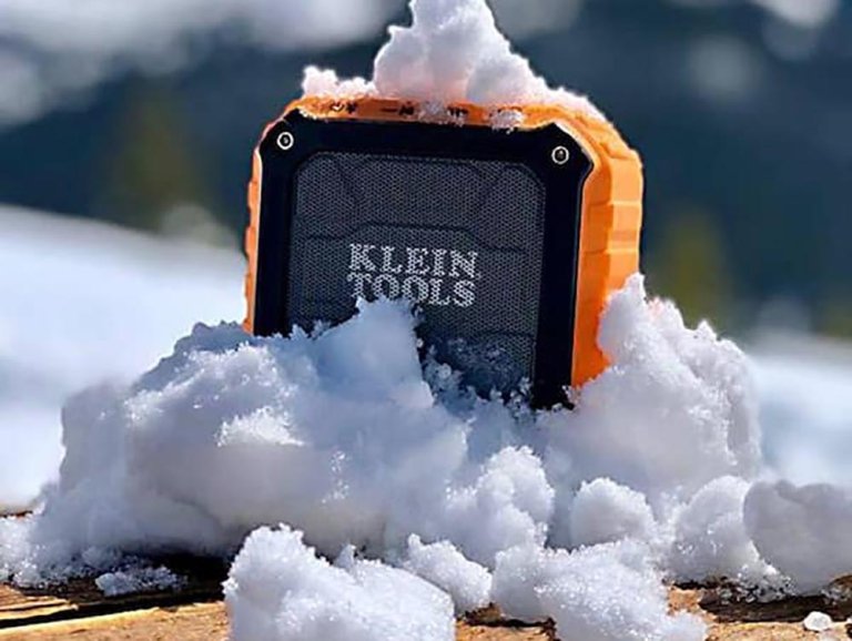 Home Depot Gift Guide Klein Tools Wireless Jobsite Speaker