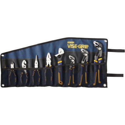 Best Pliers Option: Irwin Vise-Grip GrooveLock 8-Piece Pliers Set