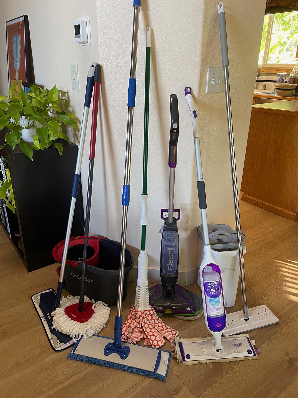 Mops for laminate floors group