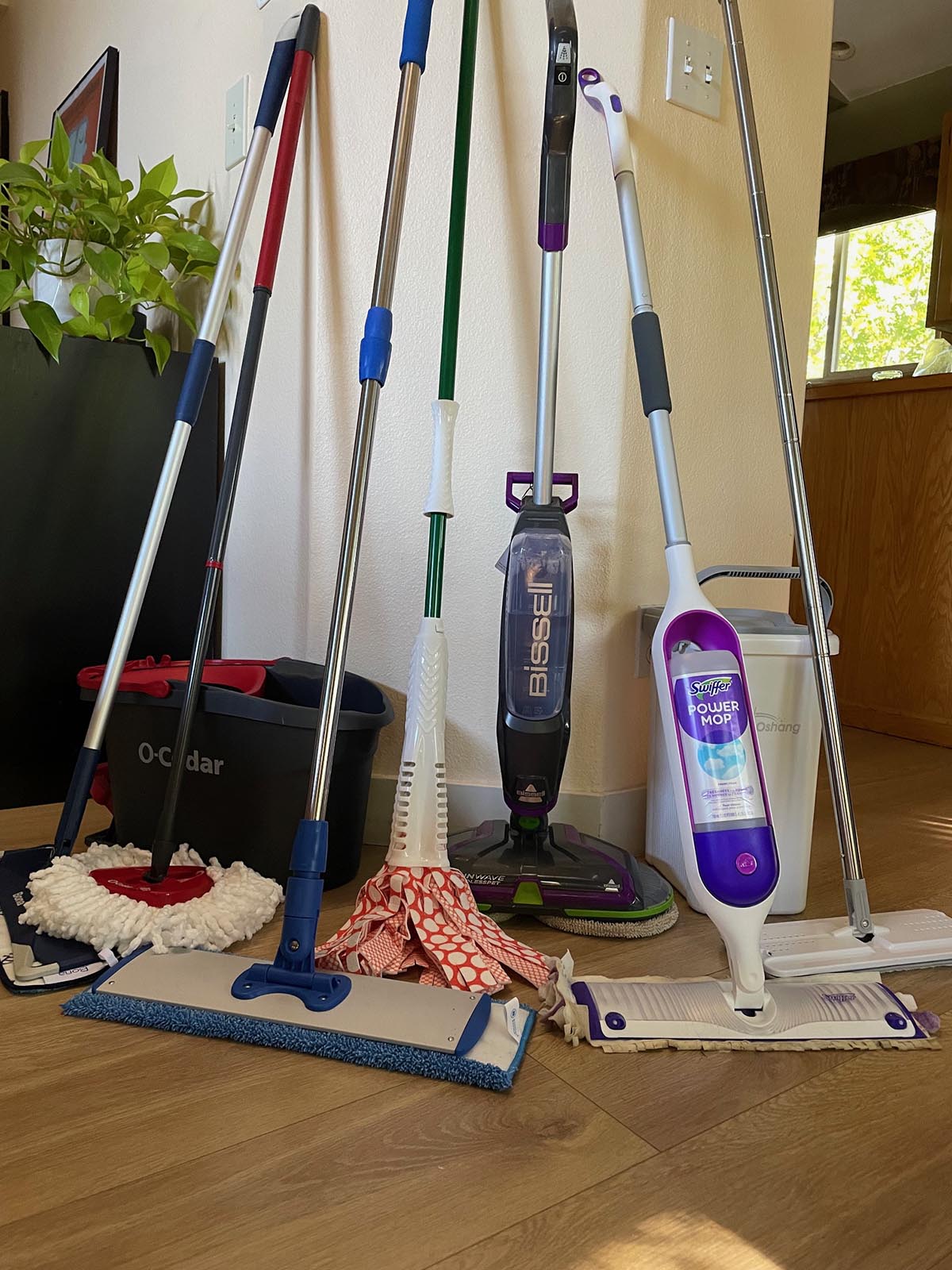 Mops for laminate floors