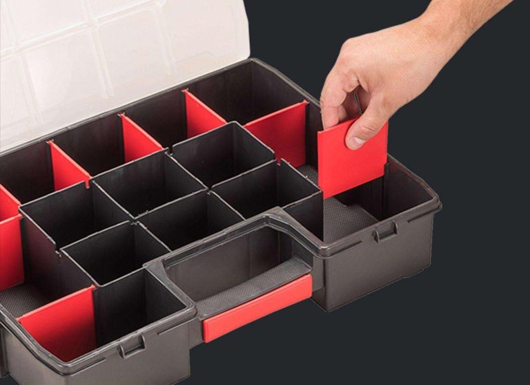 October Ace Hardware Tools and Accessories Craftsman 14-Compartment Storage Organizer