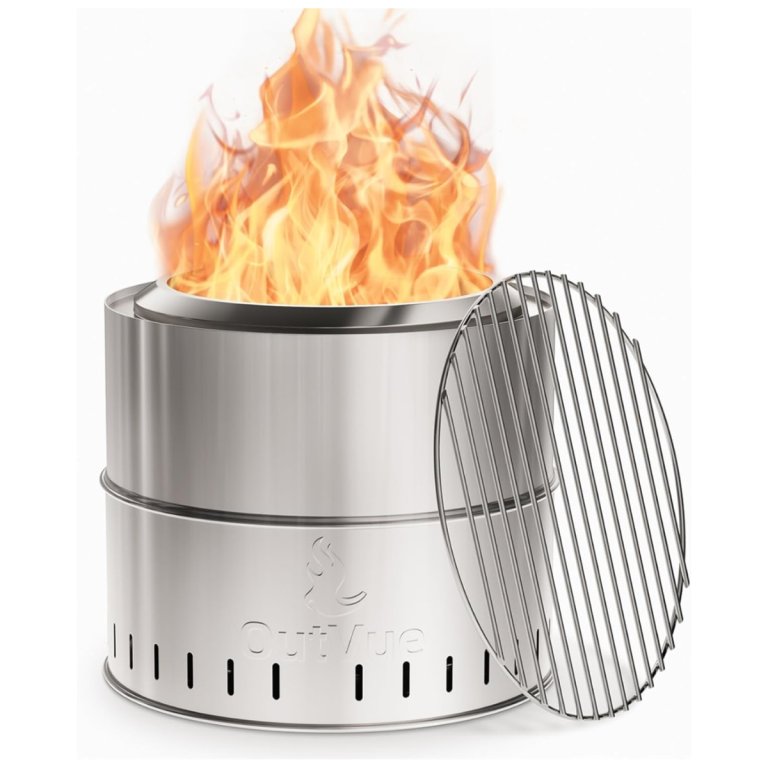 OutVue 15.5 Inch Smokeless Fire Pit
