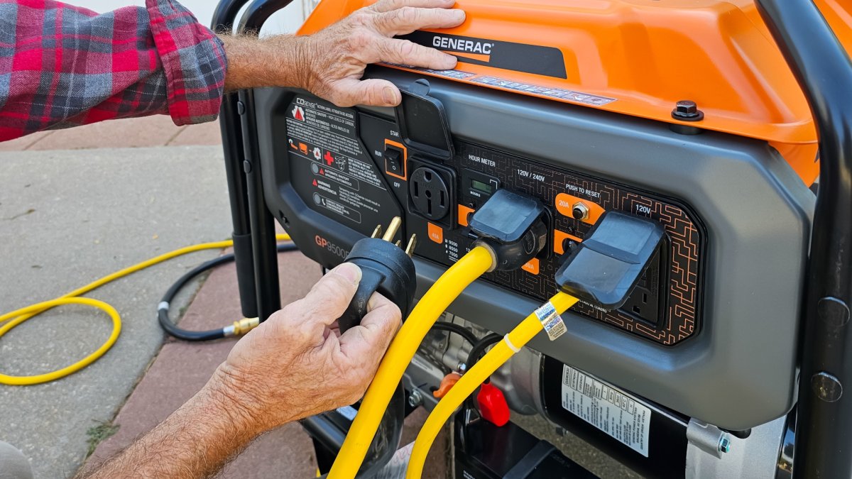 Plugging into the 50A outlets