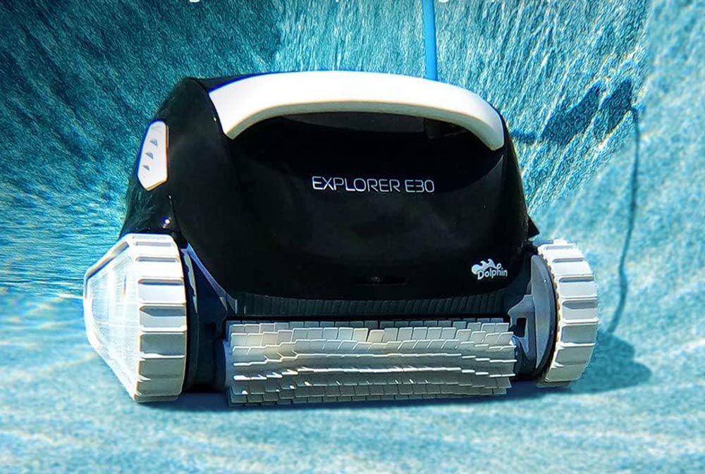Prime Day Robotic Pool Vacuums Dolphin Explorer E30 Wi-Fi Robotic Pool Cleaner