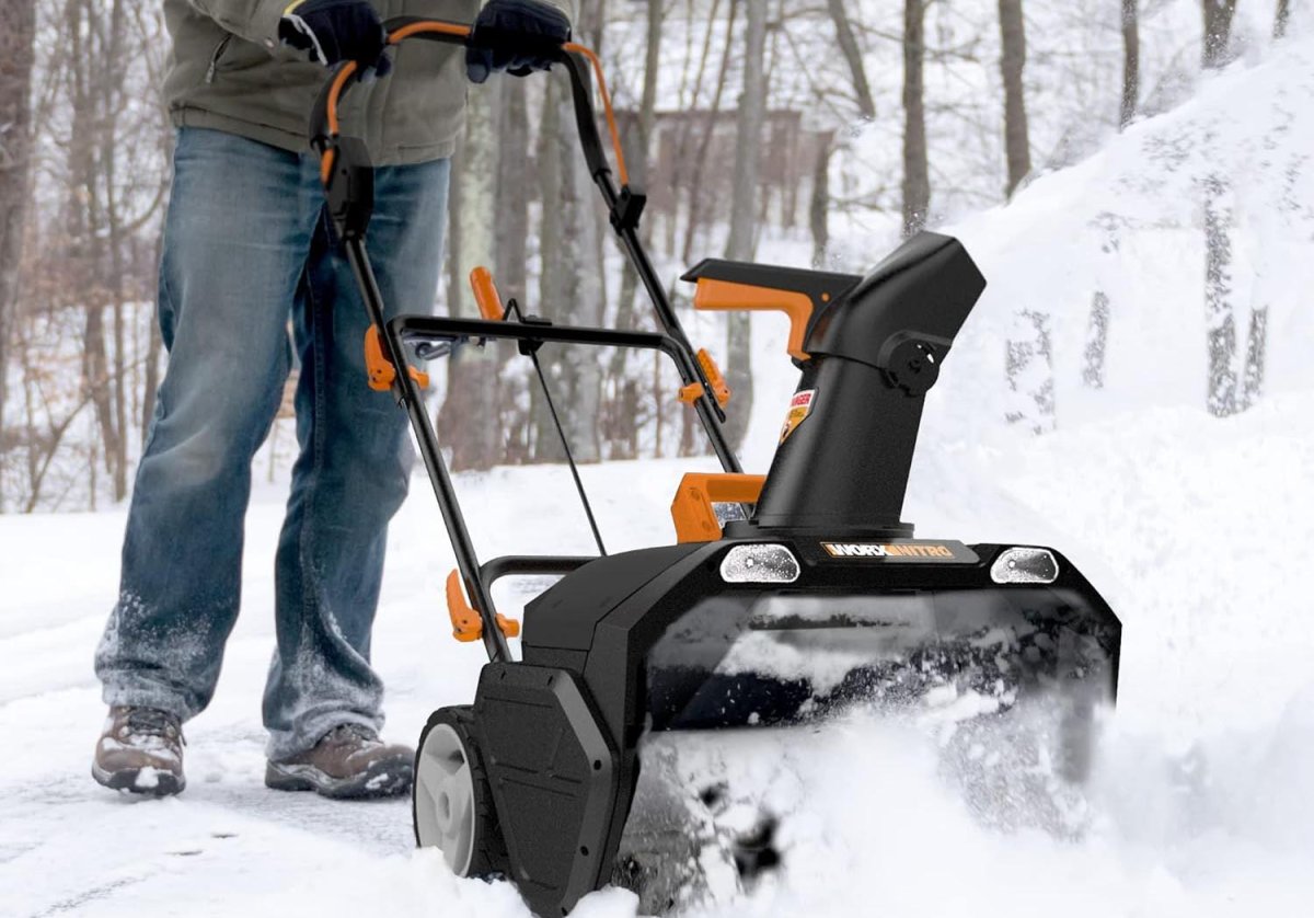 Prime Day Snowblower Deals Voltask 48V 20 Cordless Snow Blower