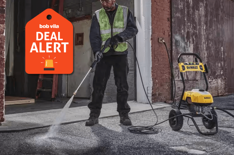 Home Depot discounts DeWalt Pressure Washers for Fall Cleanup