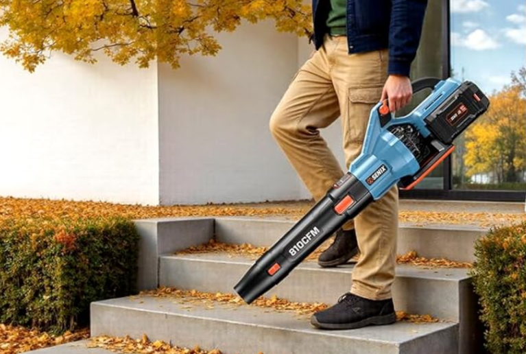 Amazon Slashes Prices on Leaf Blowers for Fall Cleanup by 50% Ahead of Black Friday: Senix 60v