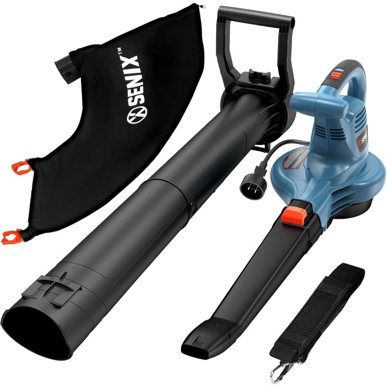 Senix Corded 3-In-1 Handheld Leaf Mulcher