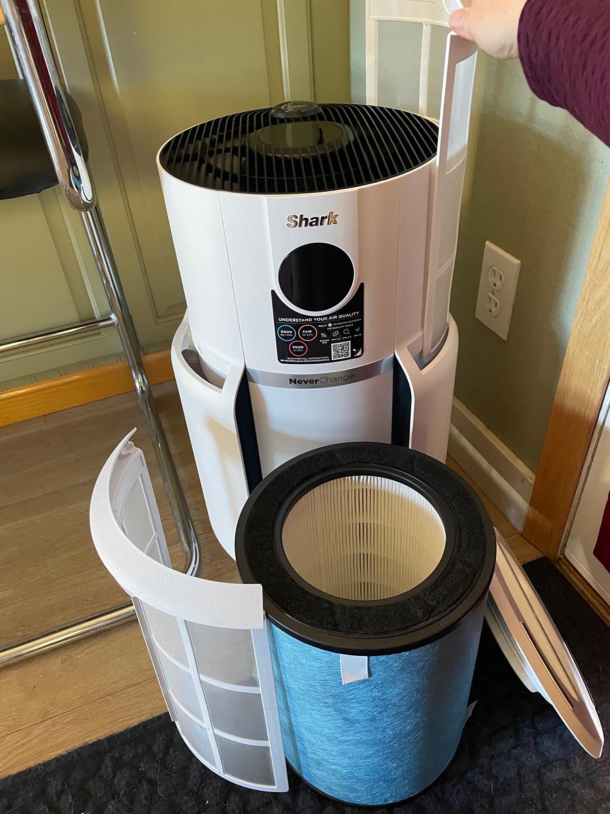 Shark NeverChange Air Purifier Max filters