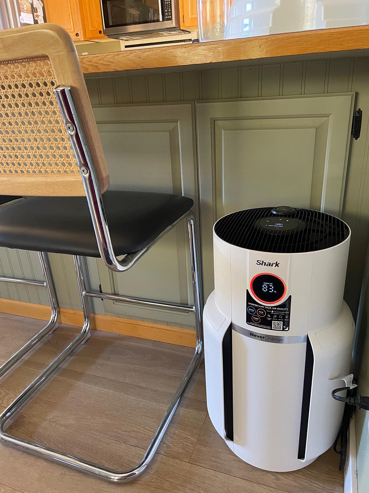 Shark NeverChange Air Purifier Max in use