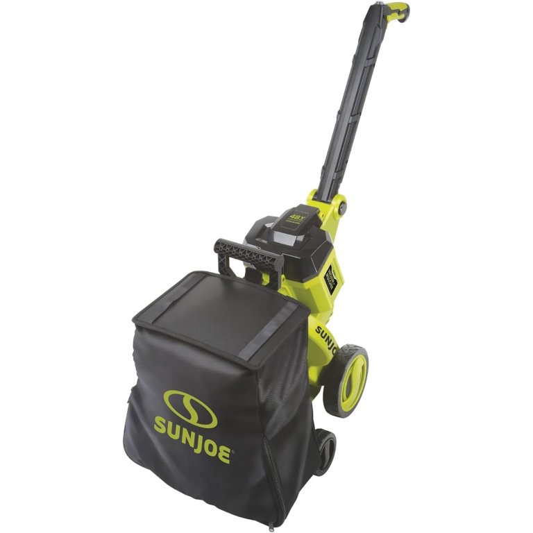 Sun Joe 24V-X2-OGV Cordless Garden Vacuum & Mulcher