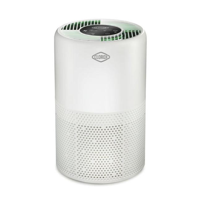 The Best Air Purifier Option Clorox Medium-Room Turbo+ True HEPA Air Purifier