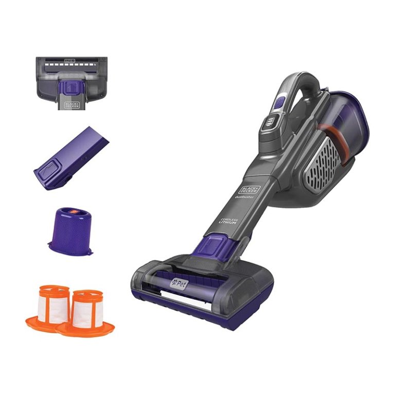 The Best Cordless Vacuum Option Black+Decker Furbuster Handheld Vacuum