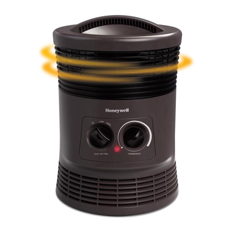 The Best Electric Heaters Option Honeywell HHF360 360-Degree Surround Heater