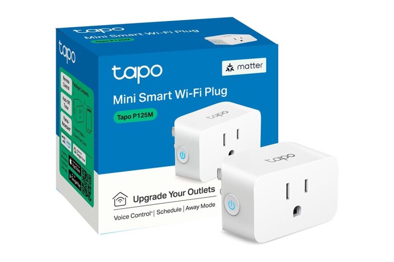 The Best Gifts for Homebodies Option TP-Link Tapo P125M Mini Smart Wi-Fi Plug