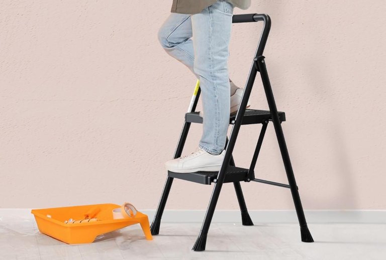 The Best Gifts for New Homeowners HBTower 2-Step Folding Ladder