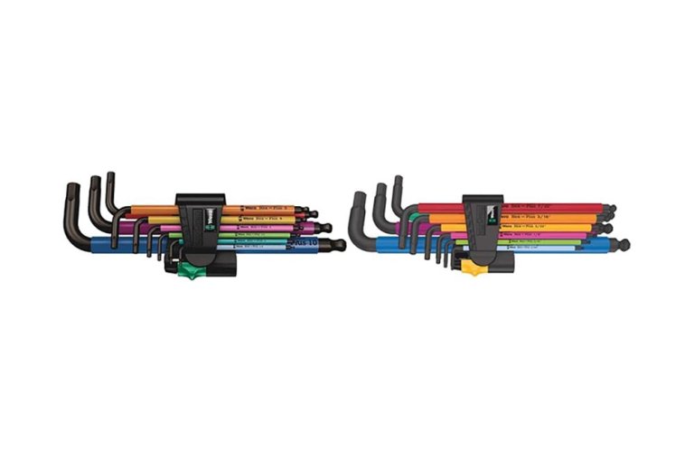 The Best Gifts for New Homeowners Wera Long Arm and Imperial Multicolor Hex Key Sets