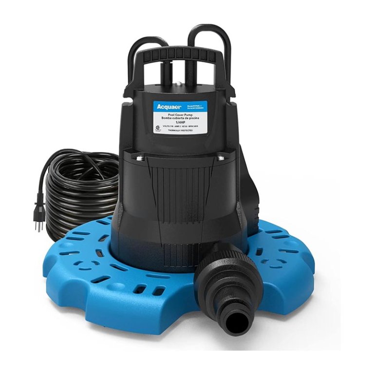 The Best Gifts for Pool Owners Acquaer PCP025 Automatic Pool Cover Pump