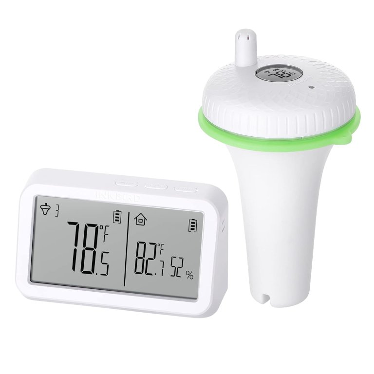 The Best Gifts for Pool Owners INKBIRD IBS-P02R Floating Pool Thermometer