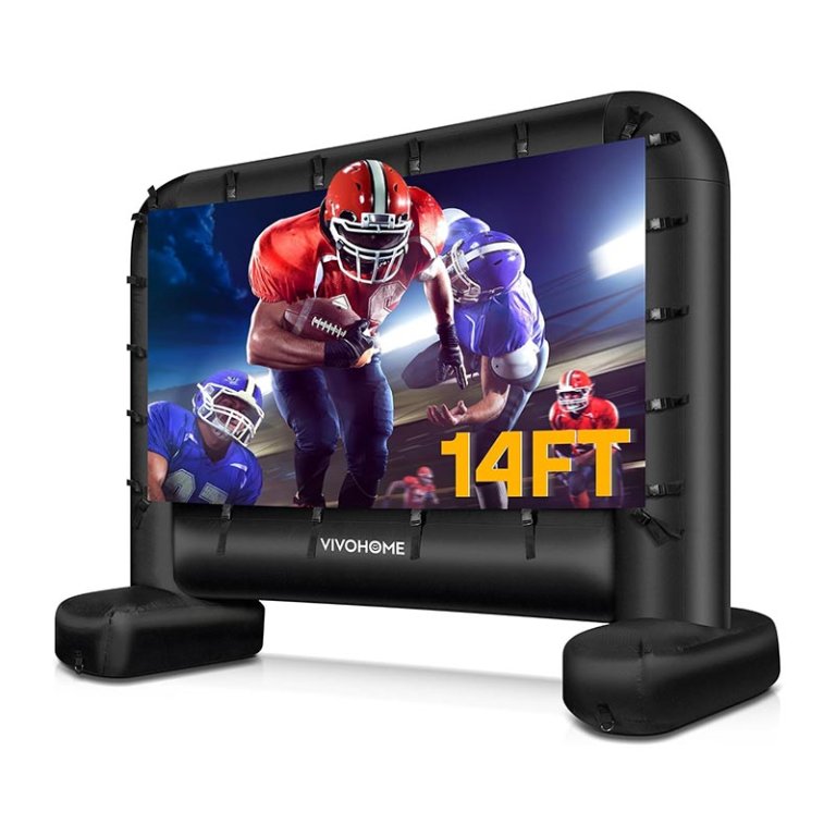 The Best Gifts for Pool Owners VIVOHOME Inflatable Movie Screen