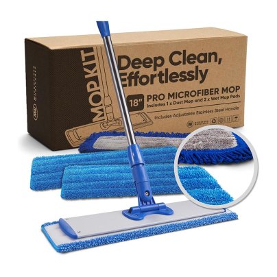 The Best Mop for Laminate Floors Option Microfiber Wholesale 18 Professional Mop System