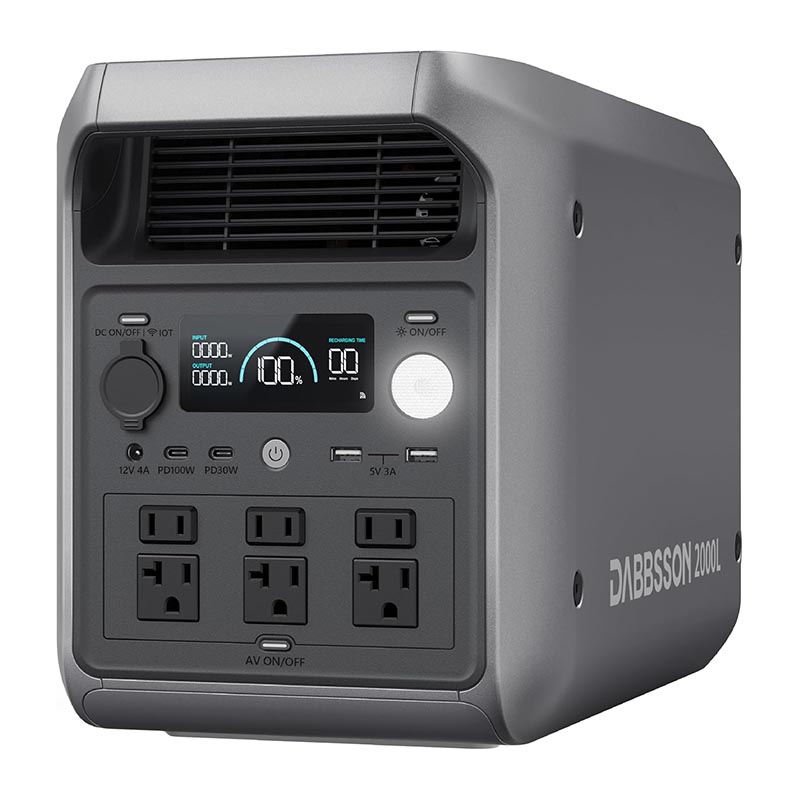 electric generator with solar panels Gravity 512Wh
