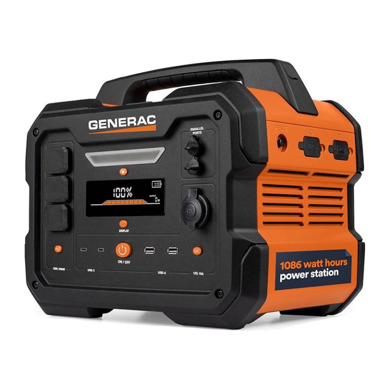 The Best Portable Power Stations Option Generac 1086Wh Portable Power Station
