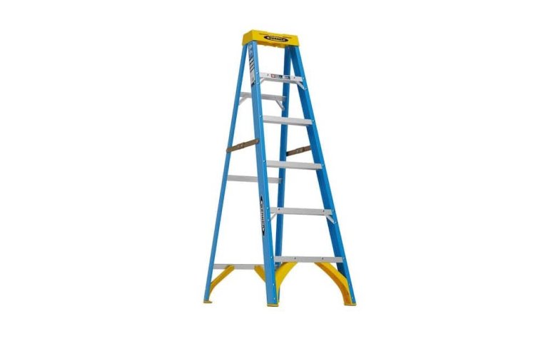 The Home Depot’s Best Ladders Under 100 dollars Werner 6-ft Fiberglass Step Ladder