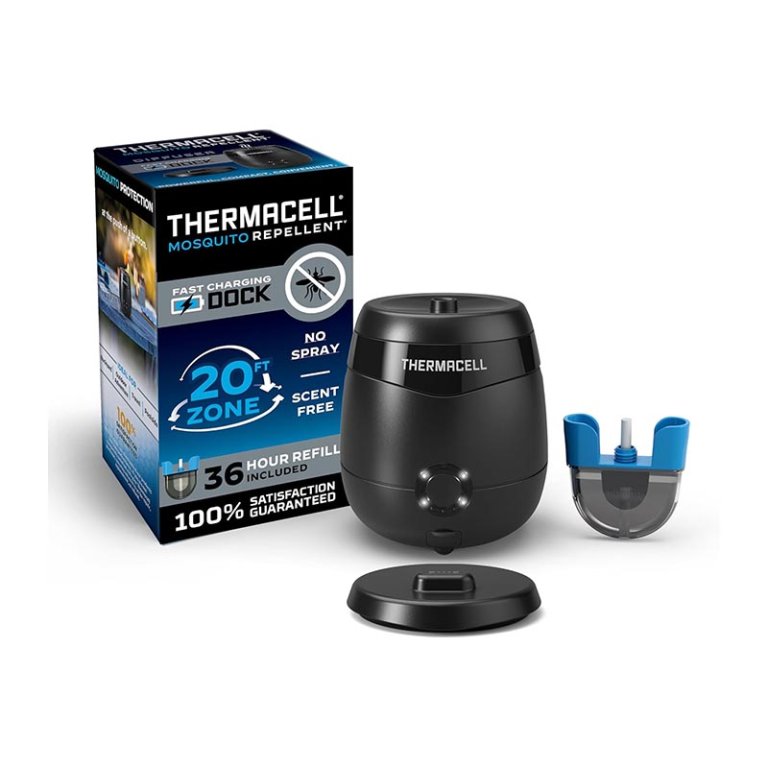 Thermacell E-Series Rechargeable Mosquito Repeller with Fast-Charging Dock