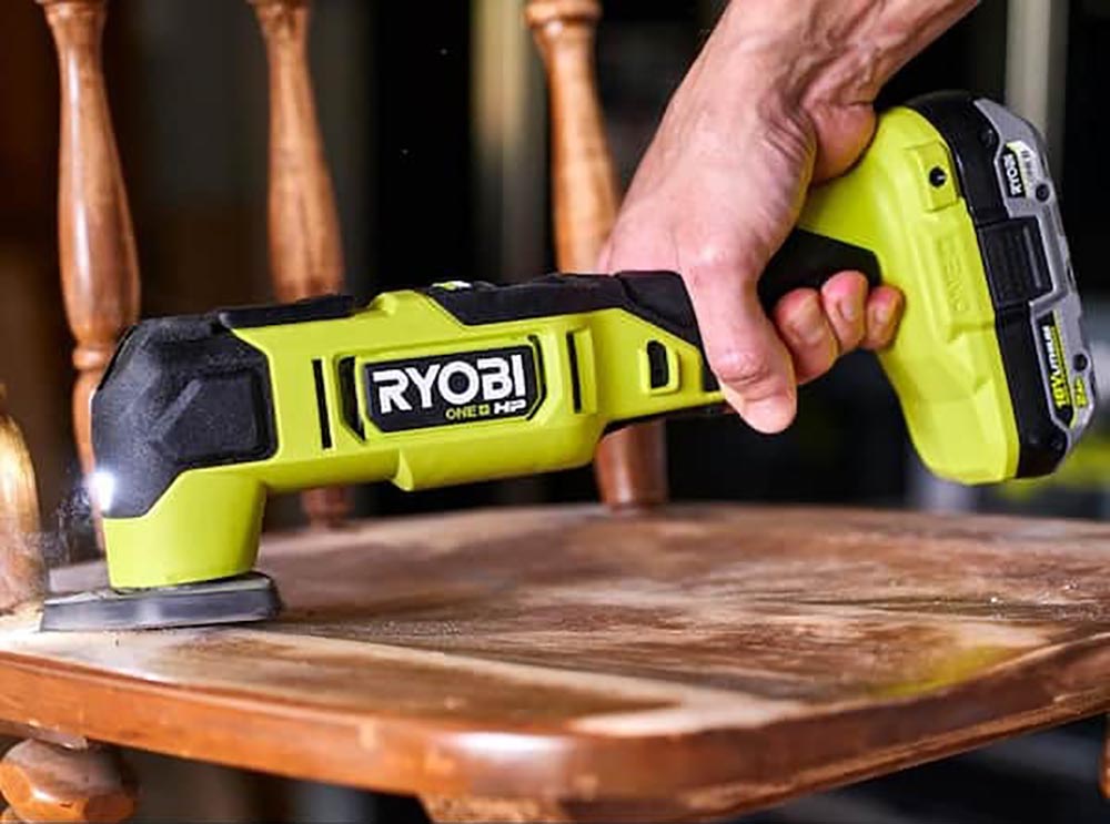 Tools under 100 dollars from Ryobi One+ 18V Cordless Oscillating Multi-Tool