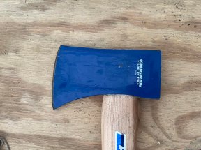 Vaughan Hand Axe profile