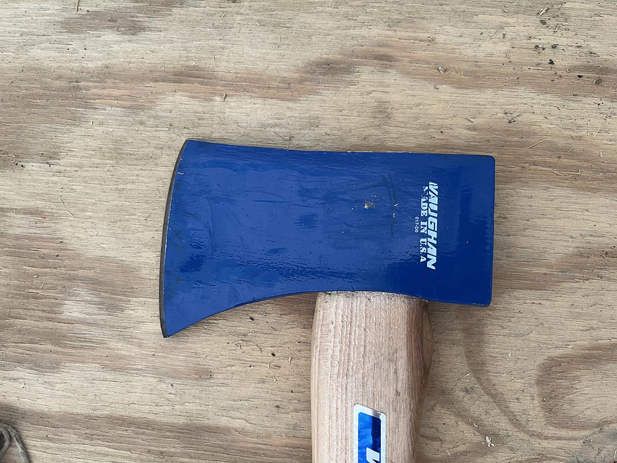 Vaughan Hand Axe profile