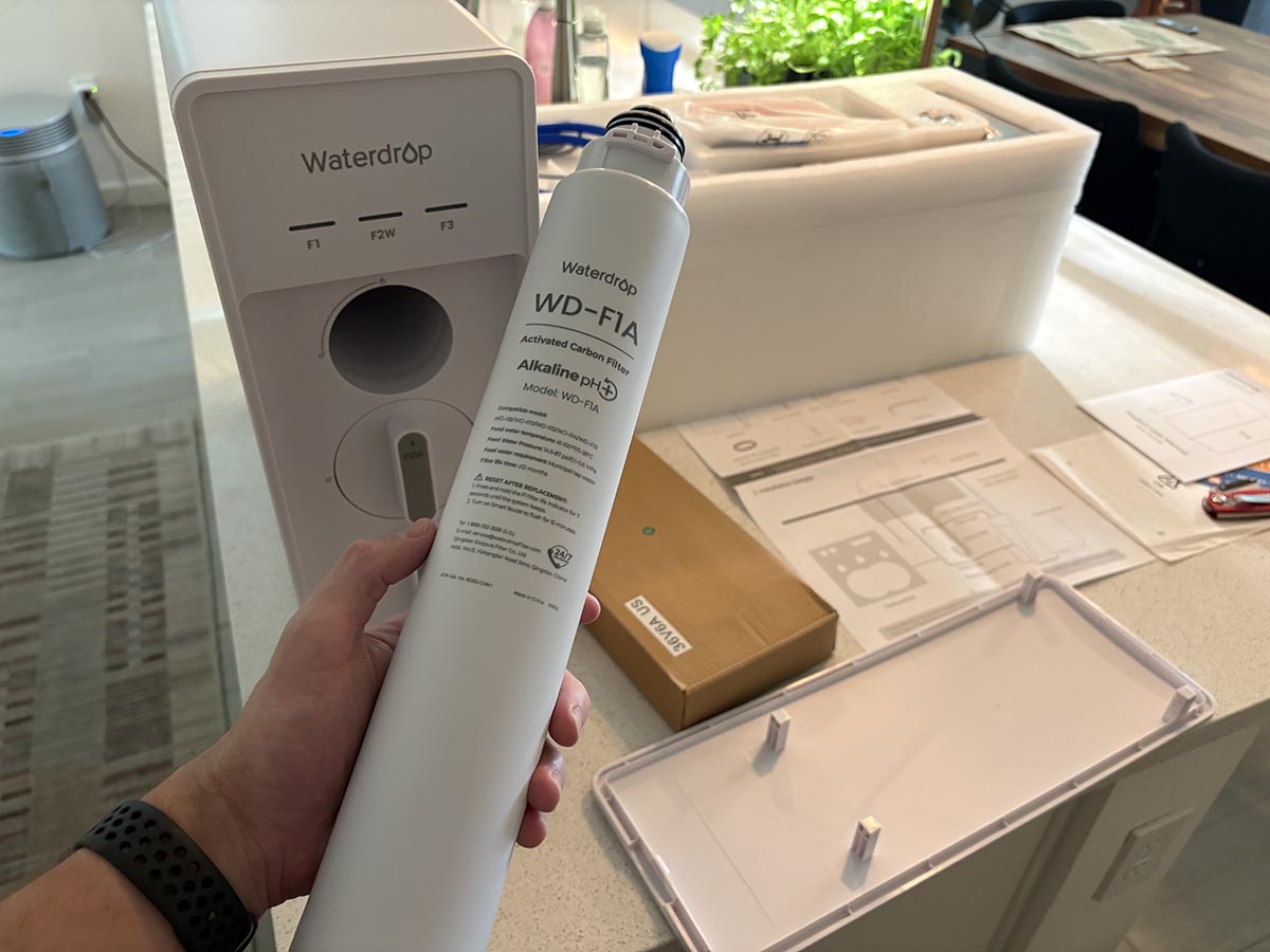 Waterdrop X12 Pro filter