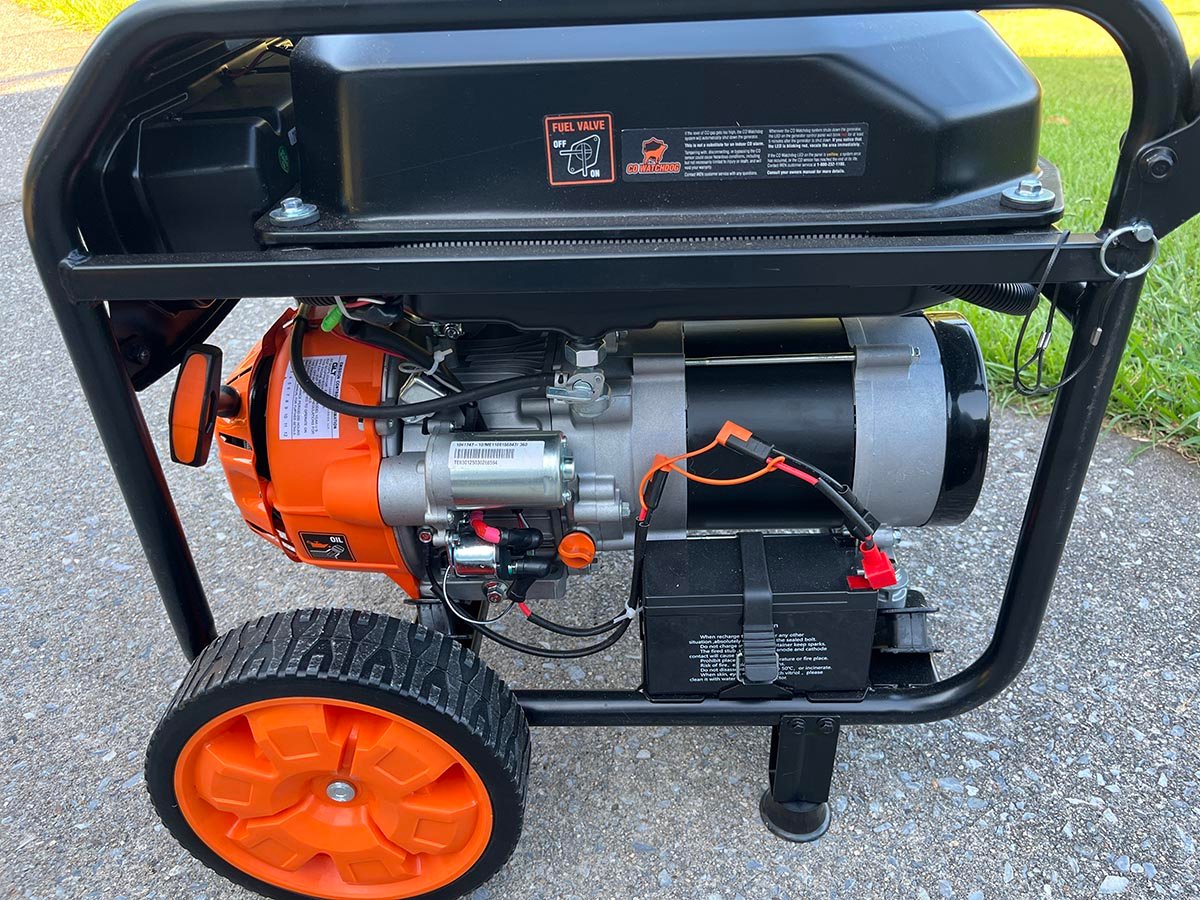 Wen portable generator handle