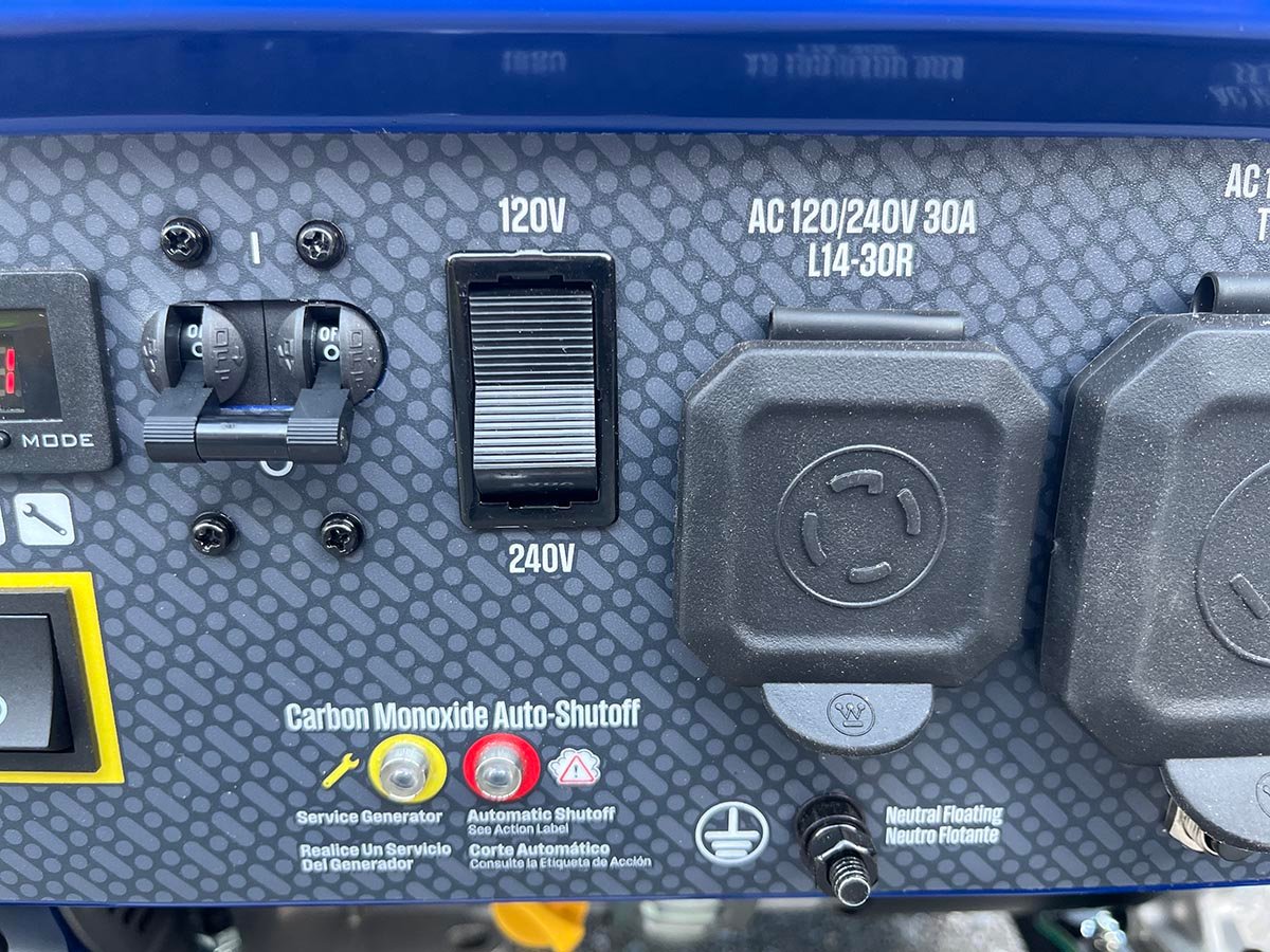 Westinghouse dual fuel generator 120_240 switch