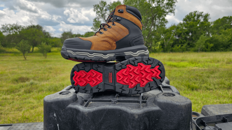 Wolverine Alpha boots Sole detail