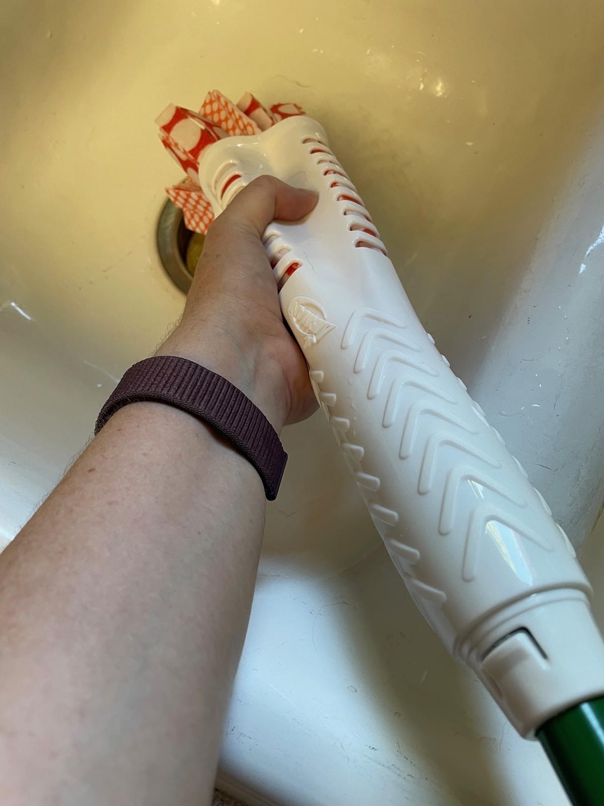 Wringing Libman Wonder mop