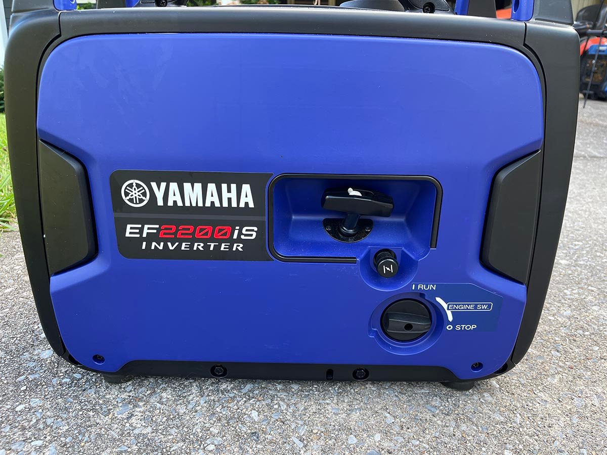 Yamaha inverter generator controls
