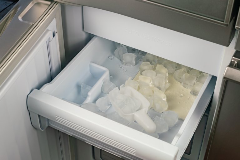 Unclean Ice Machine How to Clean an Ice Maker: Countertop and Refrigerator