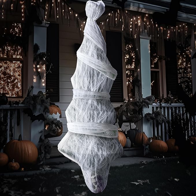 The Best Halloween Decorations on Amazon for quick delivery, hanging mummy
