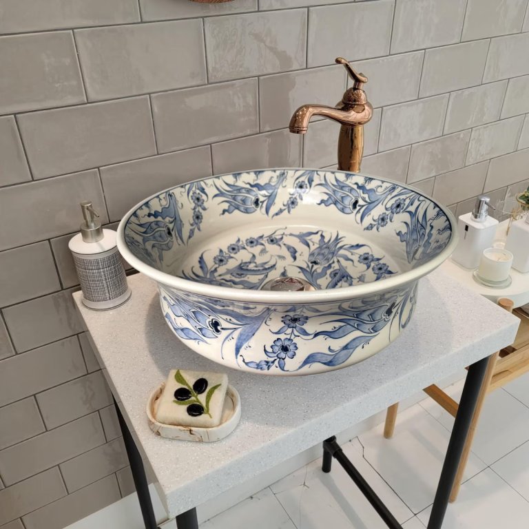 Bathroom Vanity Vessel Sink - ZEEMRusticHomeDecor